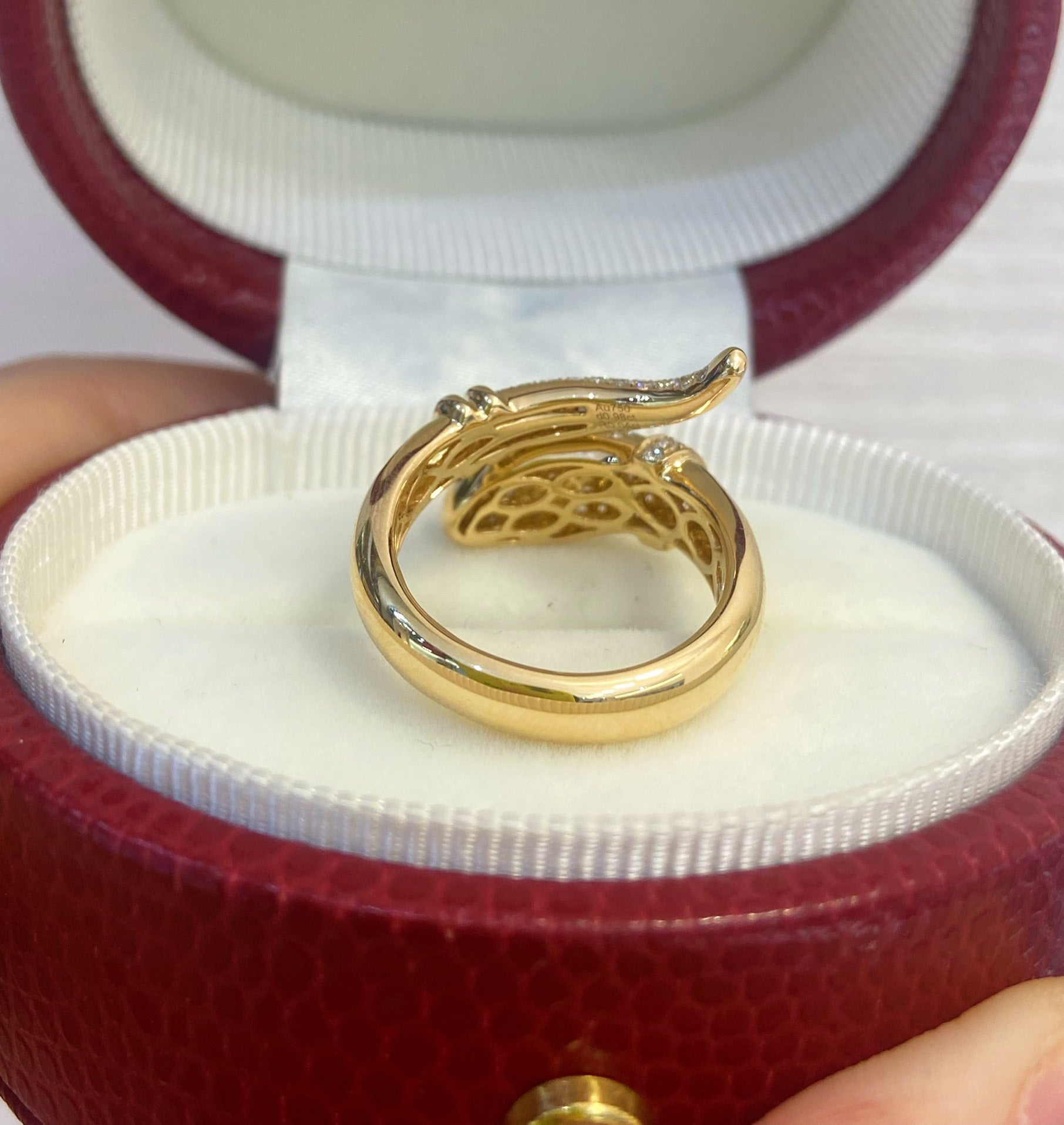 Luxury Natural Diamond Statement Ring, Unqiue Antique Design, Bridal Wedding, Anniversary Ring, Gift for Her