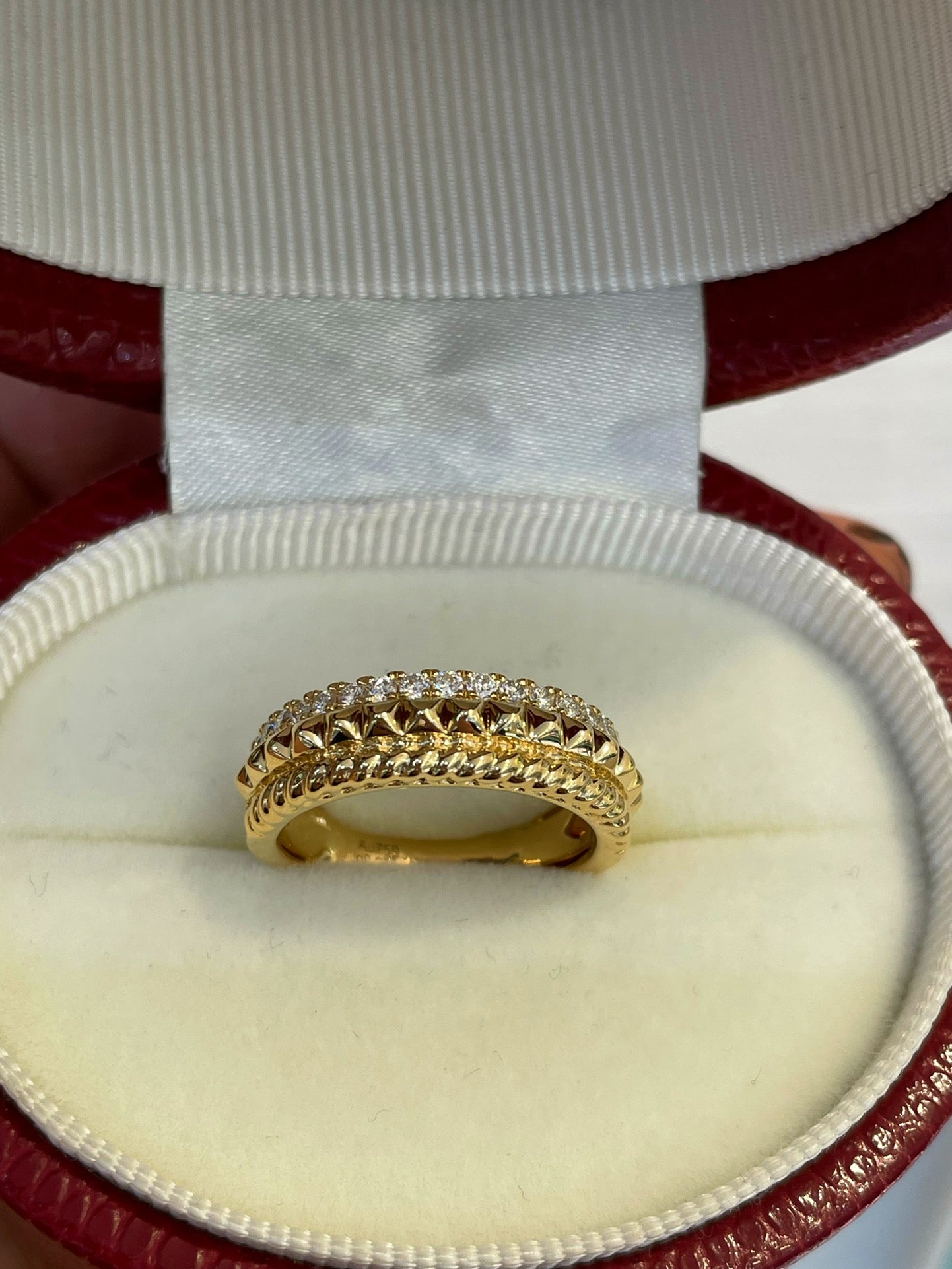 Natural Diamond Statement Ring, Unqiue Antique Design, Bridal Wedding, Anniversary Ring, Gift for Her