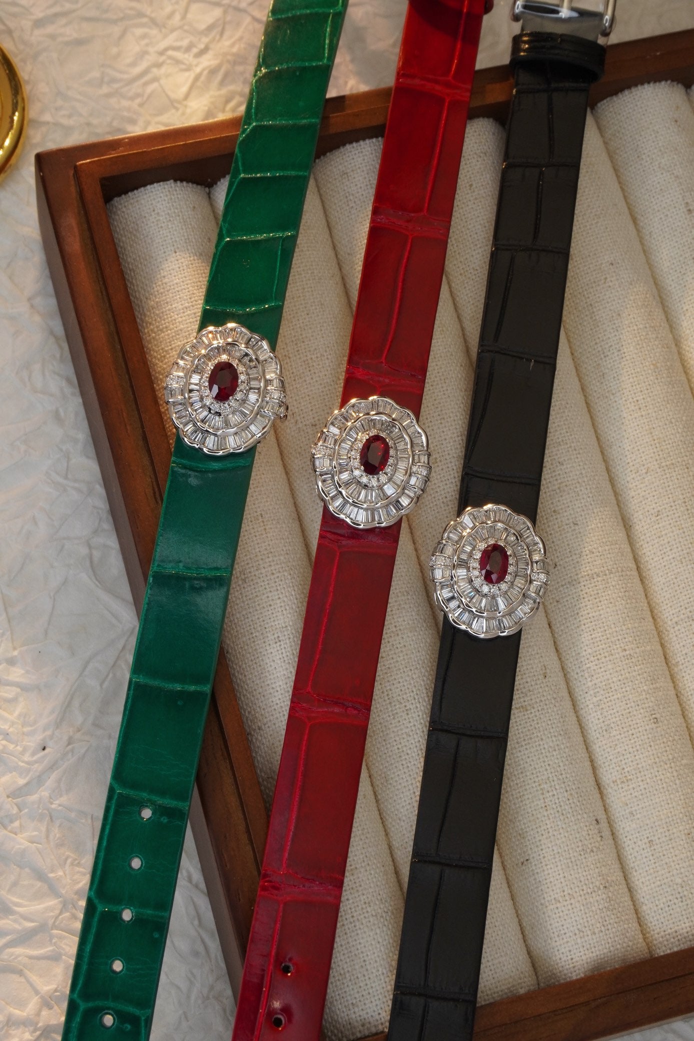 Natural Ruby Pendant, Brooch and Bracelet with Diamonds, Unique Design, Bridal Necklace, Anniversary Necklace, Gift for Her