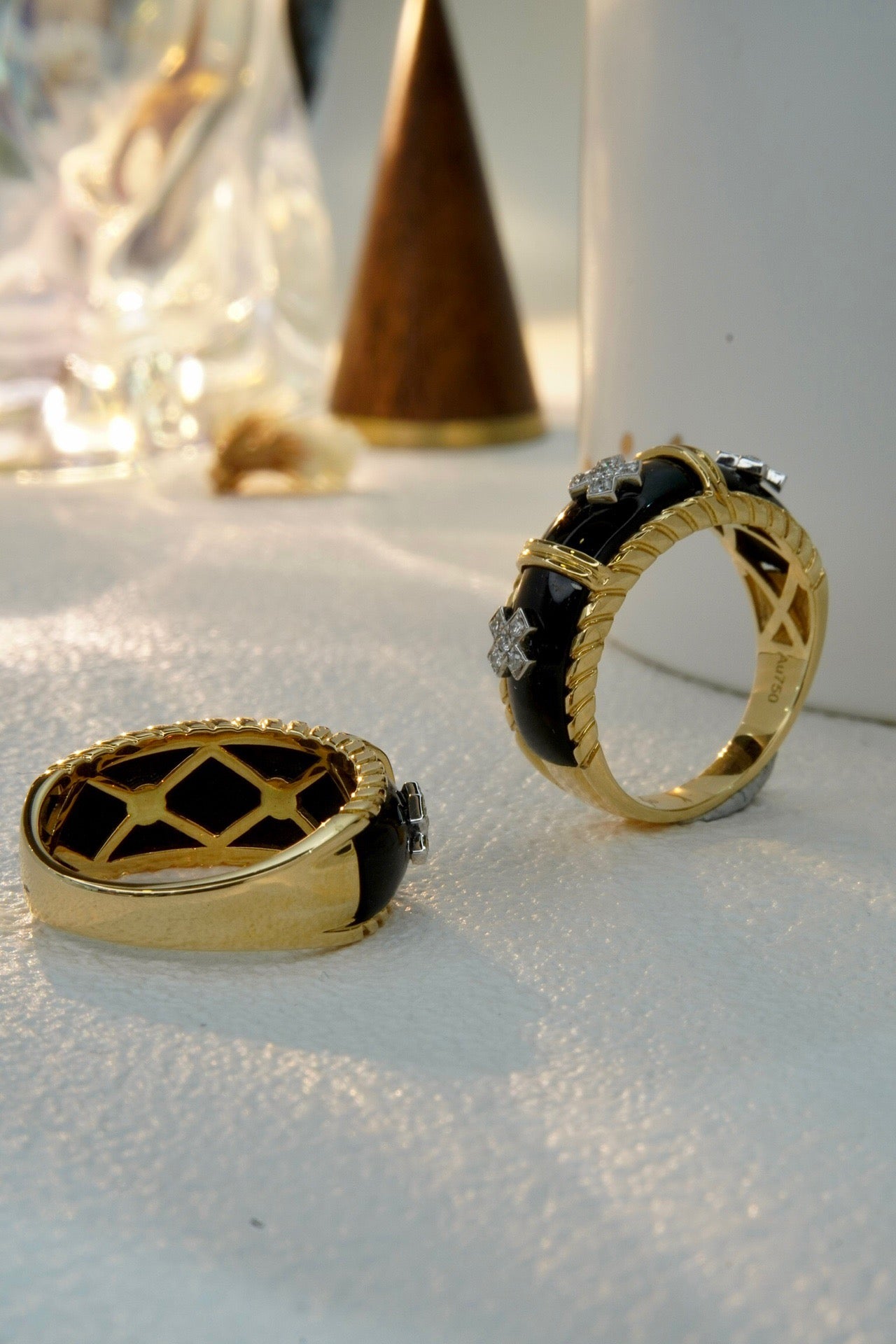 Natural Diamond Statement Ring, Unqiue and Elegant Design, Bridal Wedding, Anniversary Ring, Gift for Her